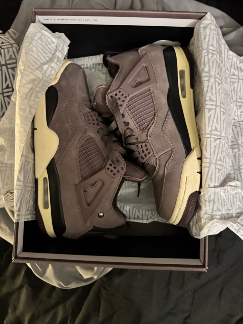 Jordan retro four a ma maniere “violet ore” men’s 8.5. Perfect.